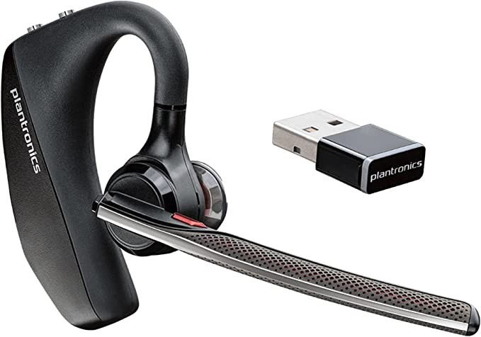 Plantronics 206110 – 01 Voyager 5200 UC Black Wireless Headphones